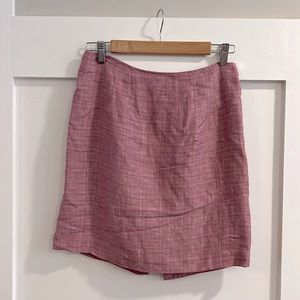 Banana Republic Mauve Linen Skirt
